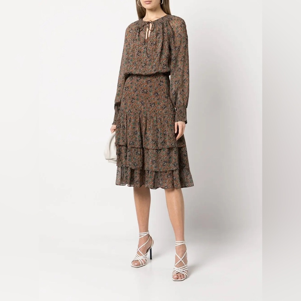 Veronica Beard floral print dress